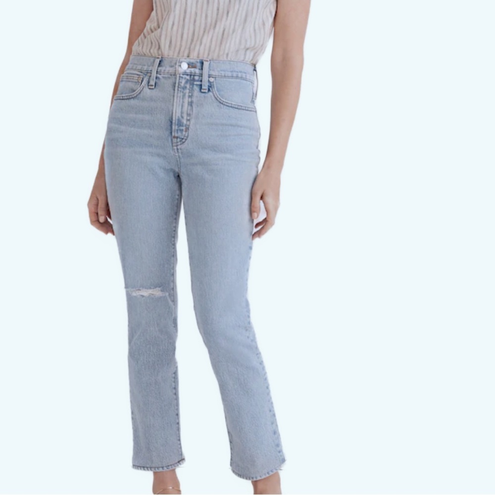Madewell Perfect vintage crop jeans